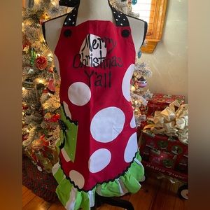Christmas apron